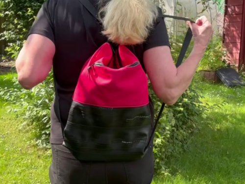 Preview: Tragefoto als Rucksack